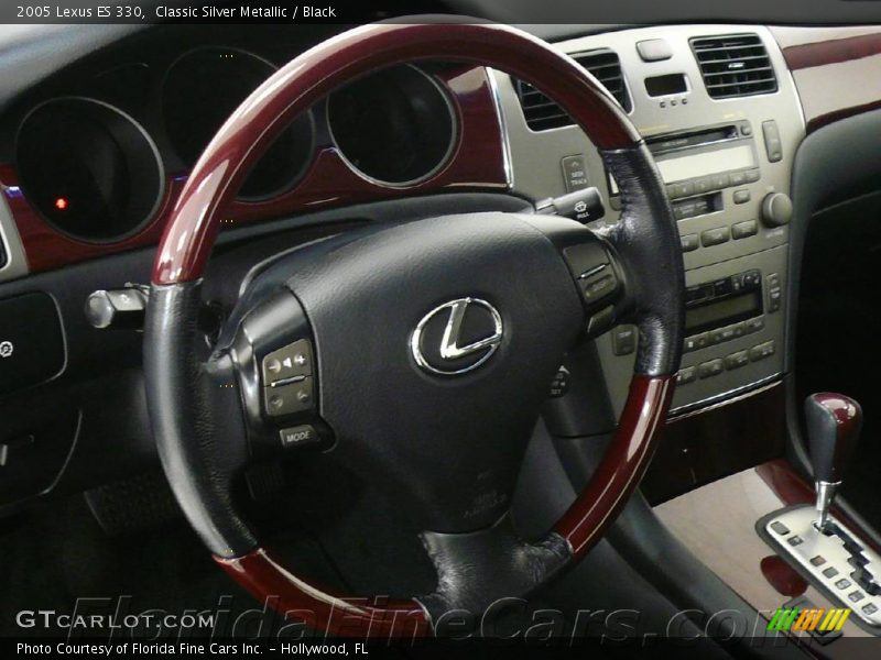 Classic Silver Metallic / Black 2005 Lexus ES 330