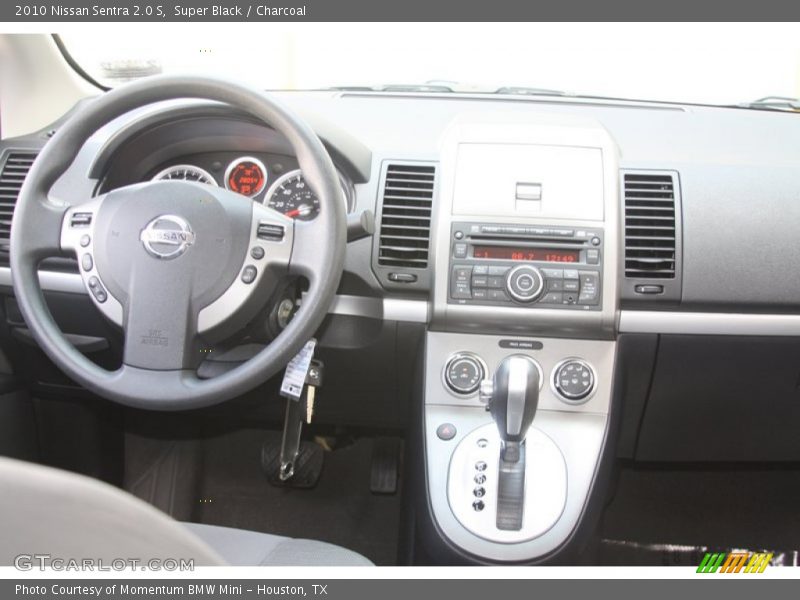 Super Black / Charcoal 2010 Nissan Sentra 2.0 S
