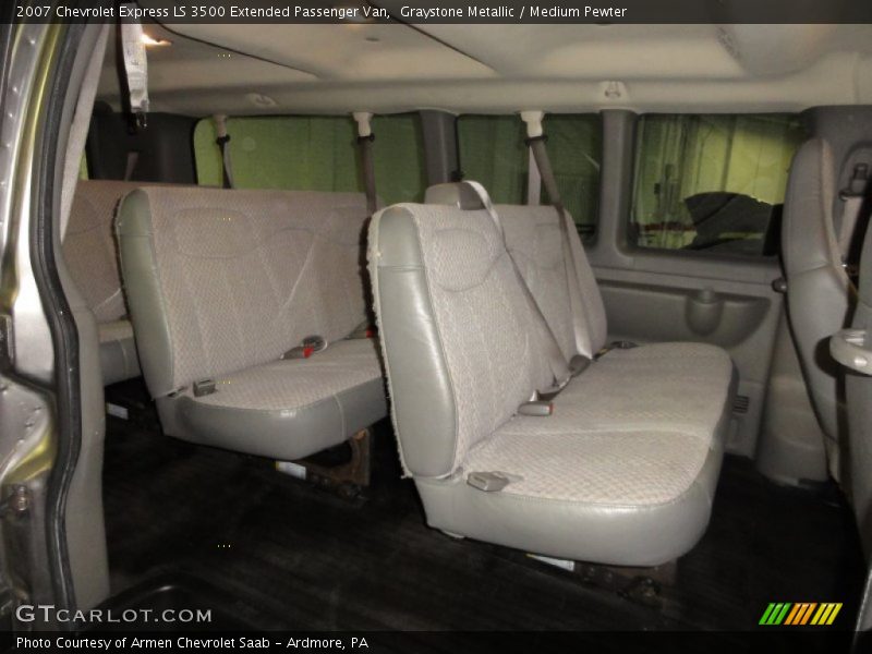 Graystone Metallic / Medium Pewter 2007 Chevrolet Express LS 3500 Extended Passenger Van