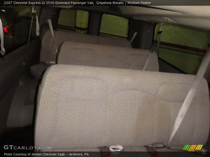 Graystone Metallic / Medium Pewter 2007 Chevrolet Express LS 3500 Extended Passenger Van