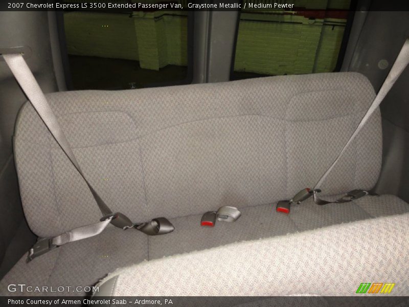 Graystone Metallic / Medium Pewter 2007 Chevrolet Express LS 3500 Extended Passenger Van