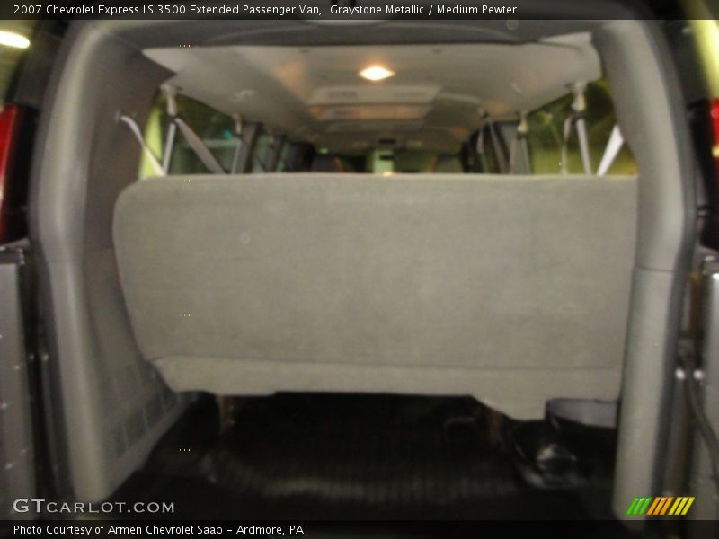 Graystone Metallic / Medium Pewter 2007 Chevrolet Express LS 3500 Extended Passenger Van
