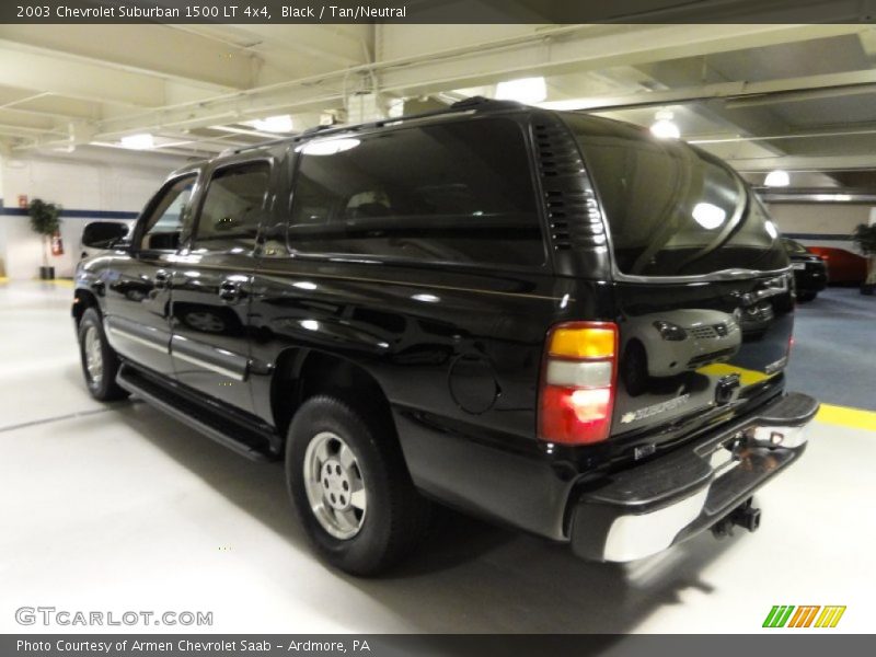 Black / Tan/Neutral 2003 Chevrolet Suburban 1500 LT 4x4