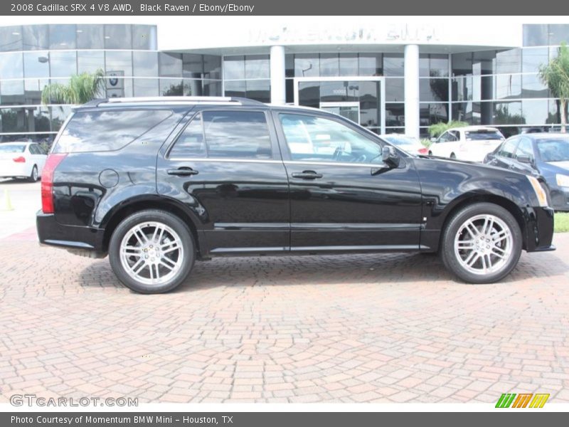 Black Raven / Ebony/Ebony 2008 Cadillac SRX 4 V8 AWD