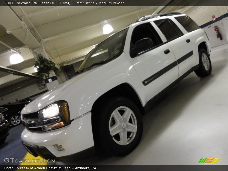 Summit White / Medium Pewter 2003 Chevrolet TrailBlazer EXT LT 4x4