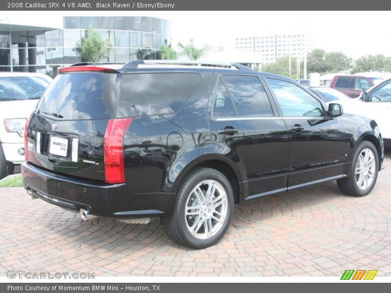 Black Raven / Ebony/Ebony 2008 Cadillac SRX 4 V8 AWD