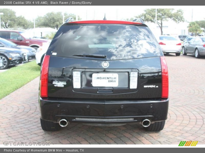 Black Raven / Ebony/Ebony 2008 Cadillac SRX 4 V8 AWD