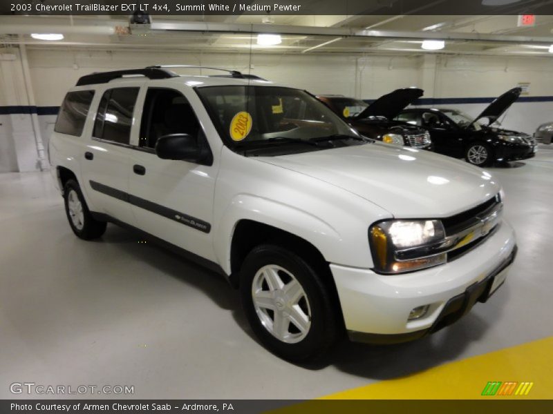 Summit White / Medium Pewter 2003 Chevrolet TrailBlazer EXT LT 4x4