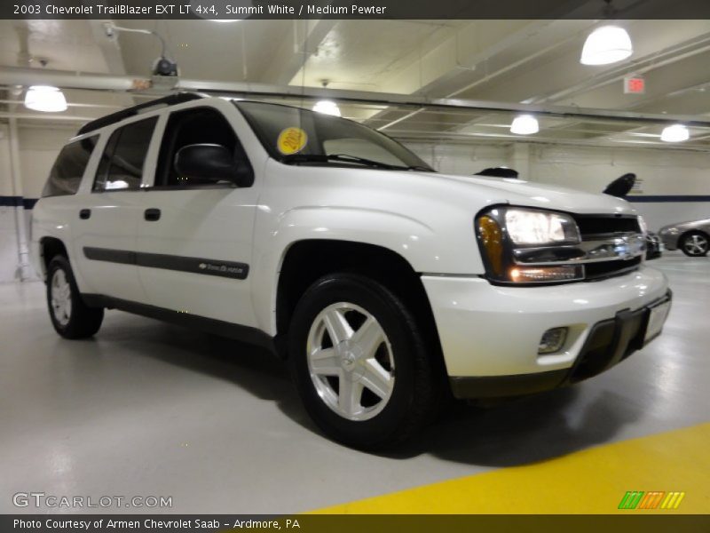 Summit White / Medium Pewter 2003 Chevrolet TrailBlazer EXT LT 4x4
