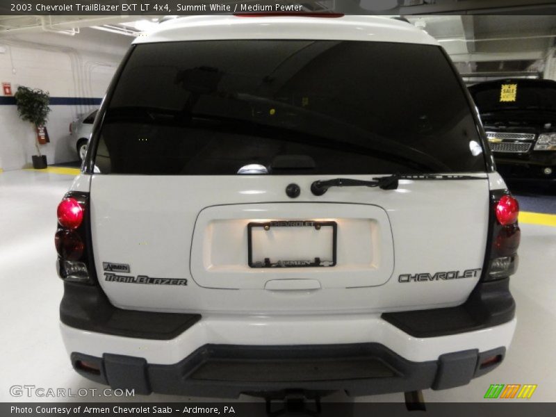 Summit White / Medium Pewter 2003 Chevrolet TrailBlazer EXT LT 4x4