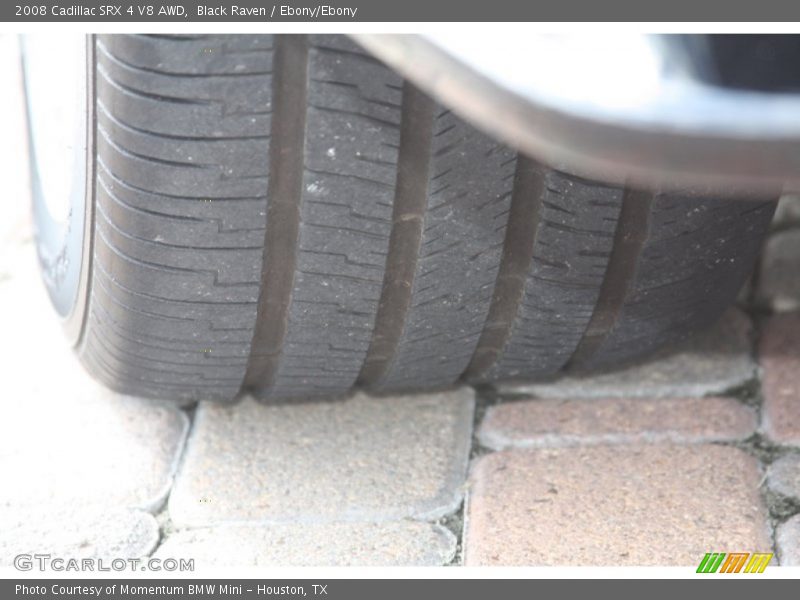 Black Raven / Ebony/Ebony 2008 Cadillac SRX 4 V8 AWD