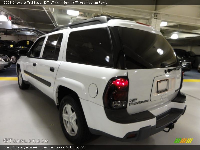 Summit White / Medium Pewter 2003 Chevrolet TrailBlazer EXT LT 4x4