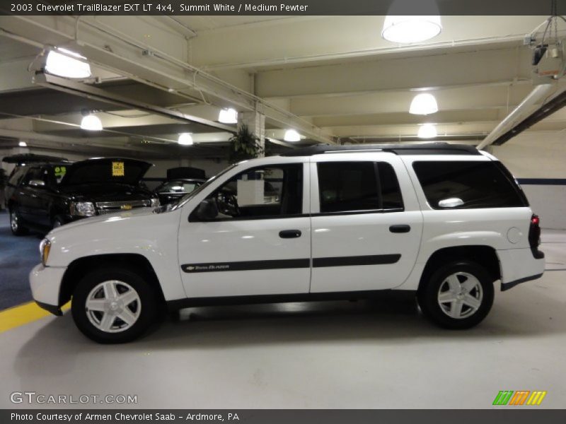 Summit White / Medium Pewter 2003 Chevrolet TrailBlazer EXT LT 4x4