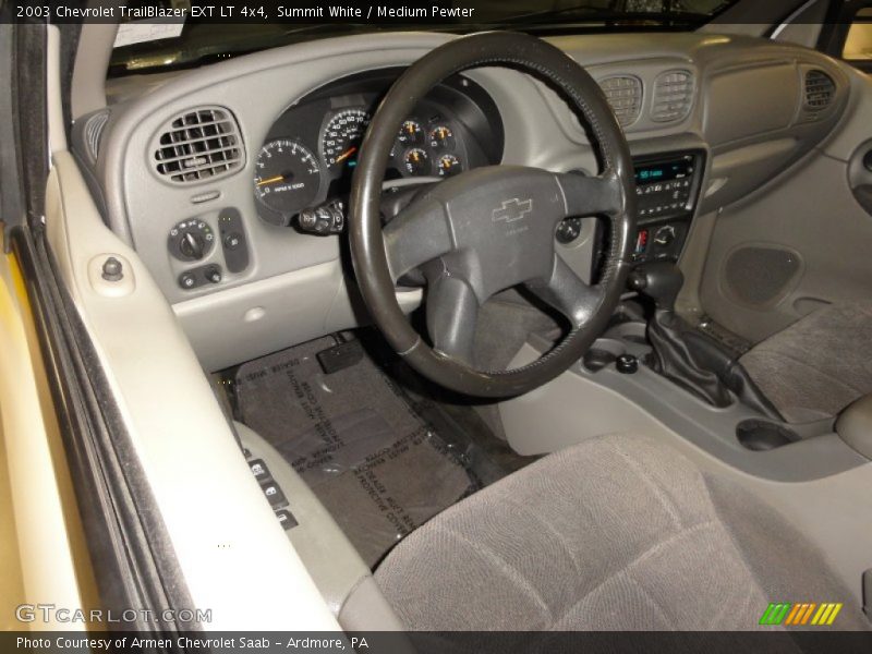 Summit White / Medium Pewter 2003 Chevrolet TrailBlazer EXT LT 4x4