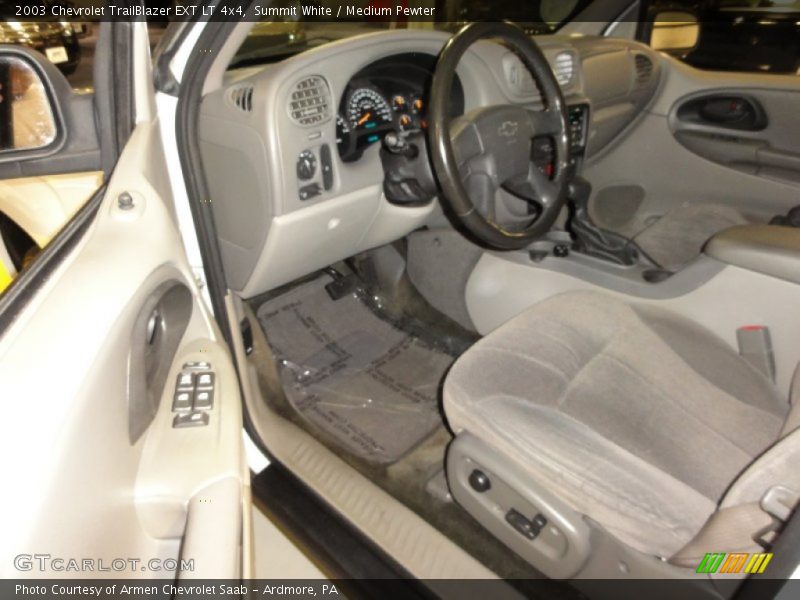 Summit White / Medium Pewter 2003 Chevrolet TrailBlazer EXT LT 4x4