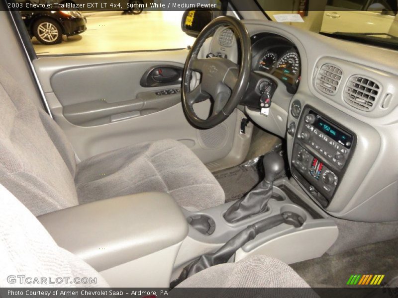 Summit White / Medium Pewter 2003 Chevrolet TrailBlazer EXT LT 4x4