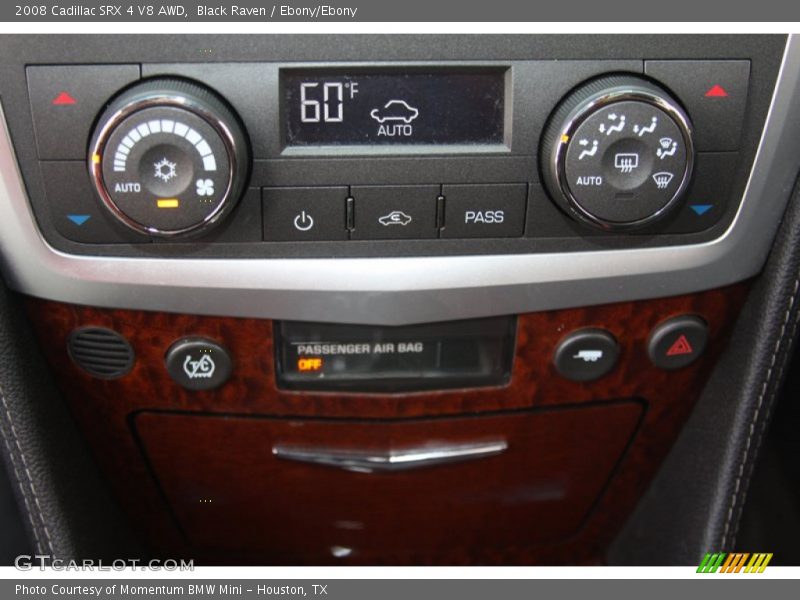Black Raven / Ebony/Ebony 2008 Cadillac SRX 4 V8 AWD