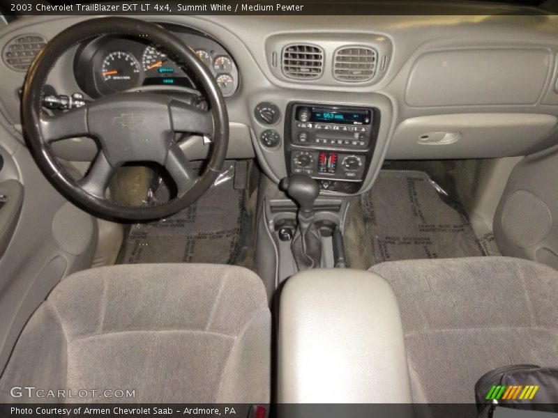 Summit White / Medium Pewter 2003 Chevrolet TrailBlazer EXT LT 4x4