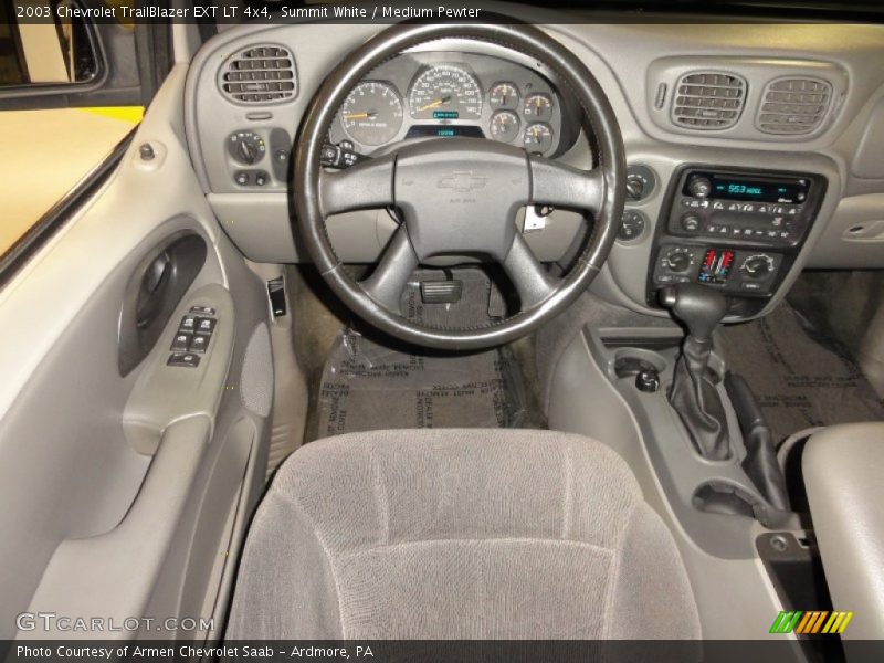 Summit White / Medium Pewter 2003 Chevrolet TrailBlazer EXT LT 4x4