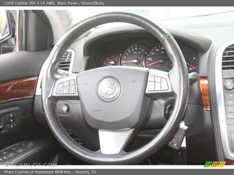 Black Raven / Ebony/Ebony 2008 Cadillac SRX 4 V8 AWD