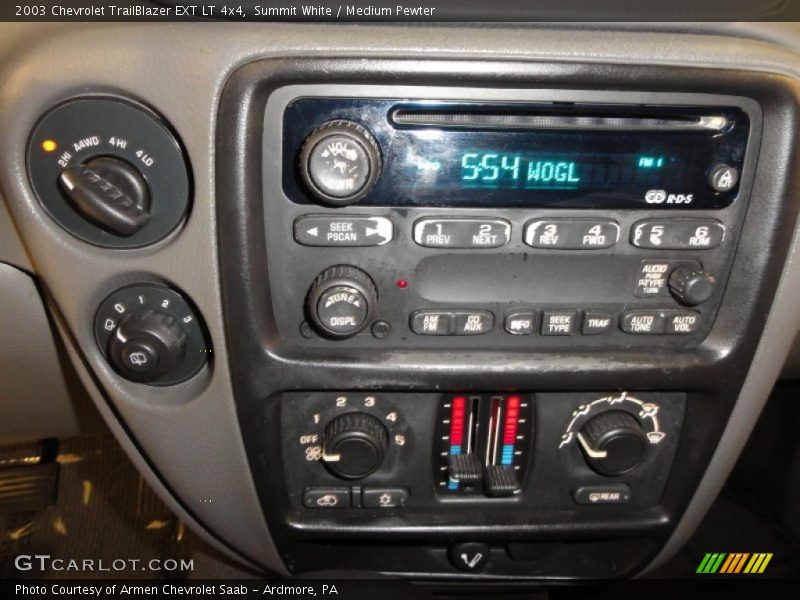 Summit White / Medium Pewter 2003 Chevrolet TrailBlazer EXT LT 4x4