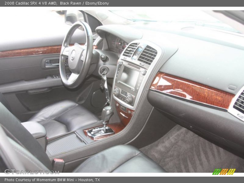 Black Raven / Ebony/Ebony 2008 Cadillac SRX 4 V8 AWD
