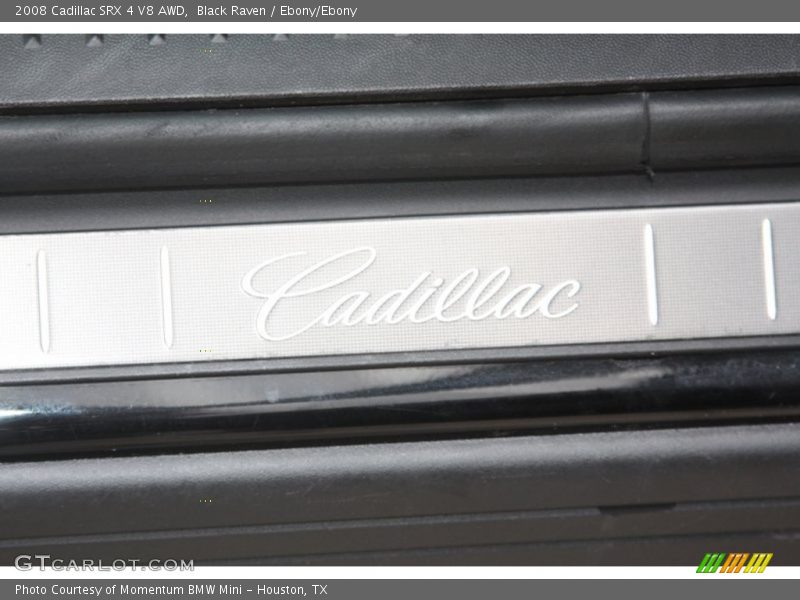 Black Raven / Ebony/Ebony 2008 Cadillac SRX 4 V8 AWD