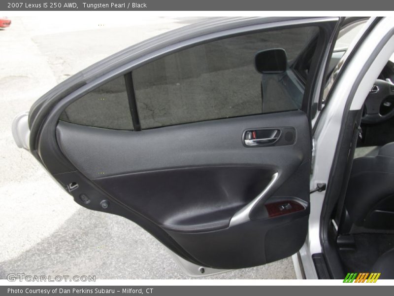 Tungsten Pearl / Black 2007 Lexus IS 250 AWD
