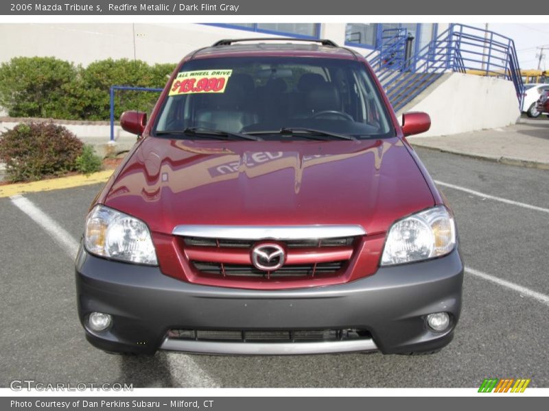 Redfire Metallic / Dark Flint Gray 2006 Mazda Tribute s
