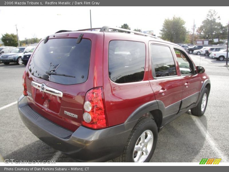 Redfire Metallic / Dark Flint Gray 2006 Mazda Tribute s