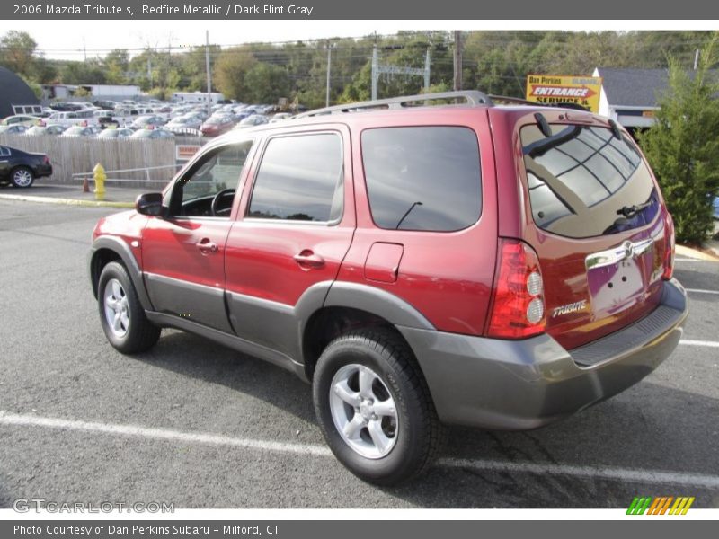 Redfire Metallic / Dark Flint Gray 2006 Mazda Tribute s
