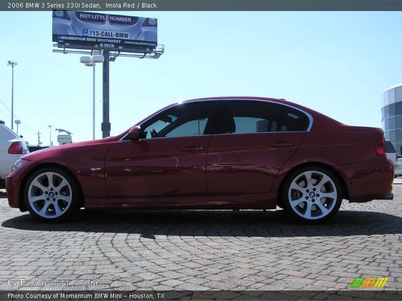 Imola Red / Black 2006 BMW 3 Series 330i Sedan