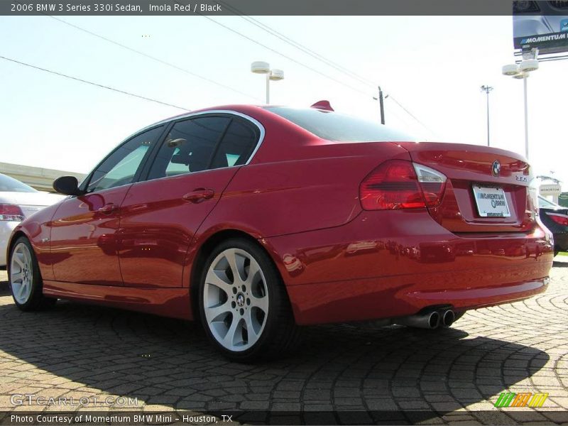 Imola Red / Black 2006 BMW 3 Series 330i Sedan