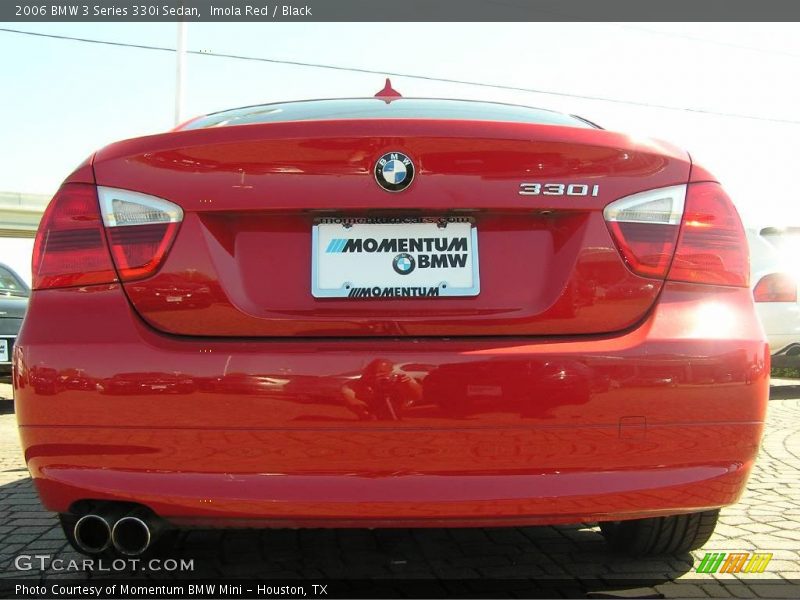 Imola Red / Black 2006 BMW 3 Series 330i Sedan