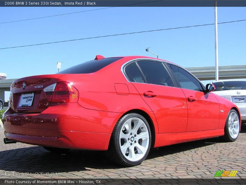 Imola Red / Black 2006 BMW 3 Series 330i Sedan