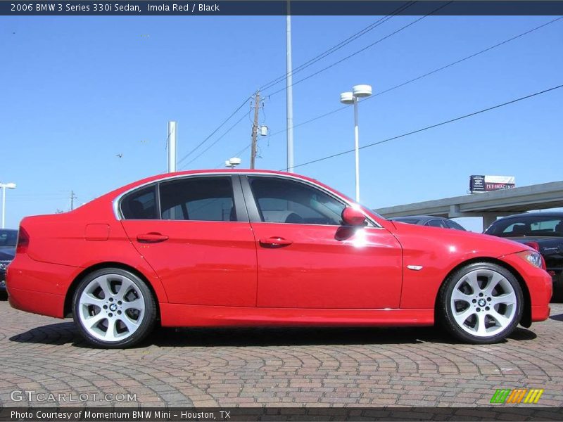 Imola Red / Black 2006 BMW 3 Series 330i Sedan