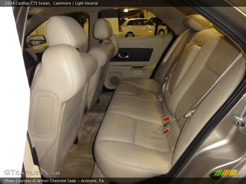 Cashmere / Light Neutral 2004 Cadillac CTS Sedan