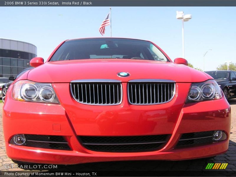 Imola Red / Black 2006 BMW 3 Series 330i Sedan