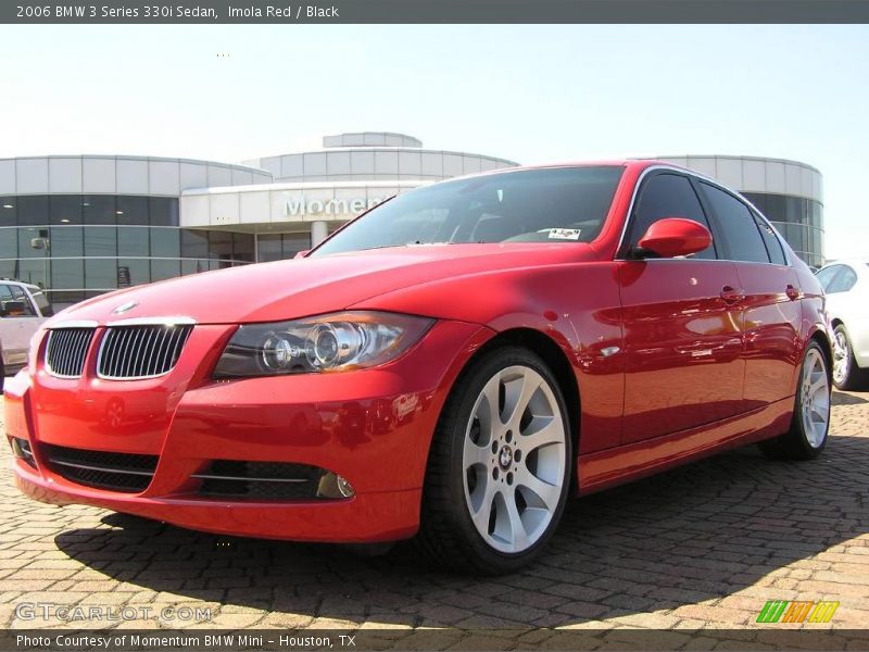 Imola Red / Black 2006 BMW 3 Series 330i Sedan