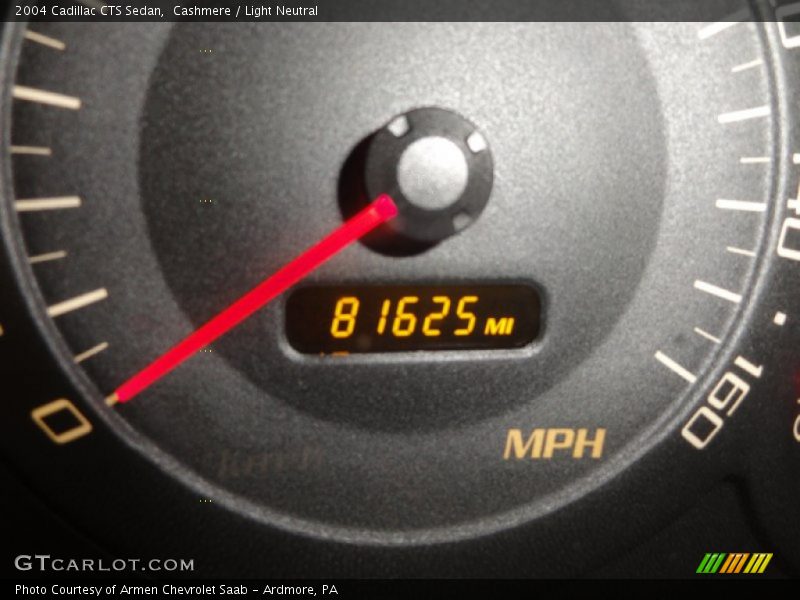 Cashmere / Light Neutral 2004 Cadillac CTS Sedan
