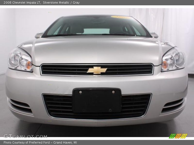 Silverstone Metallic / Gray 2008 Chevrolet Impala LT