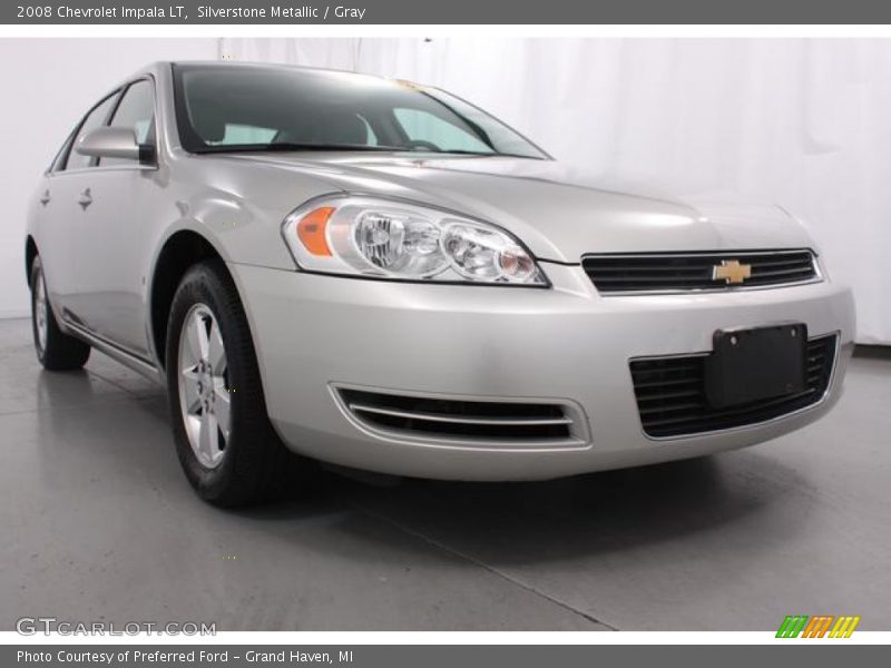 Silverstone Metallic / Gray 2008 Chevrolet Impala LT