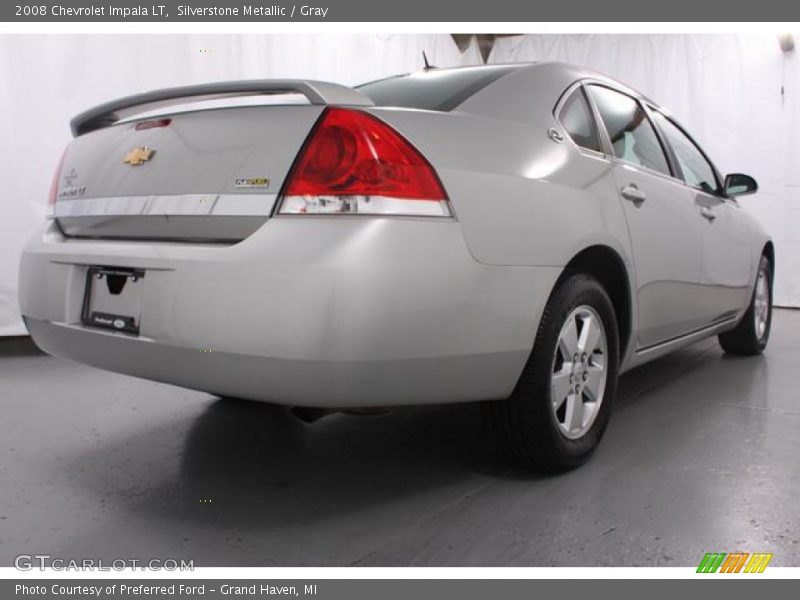 Silverstone Metallic / Gray 2008 Chevrolet Impala LT