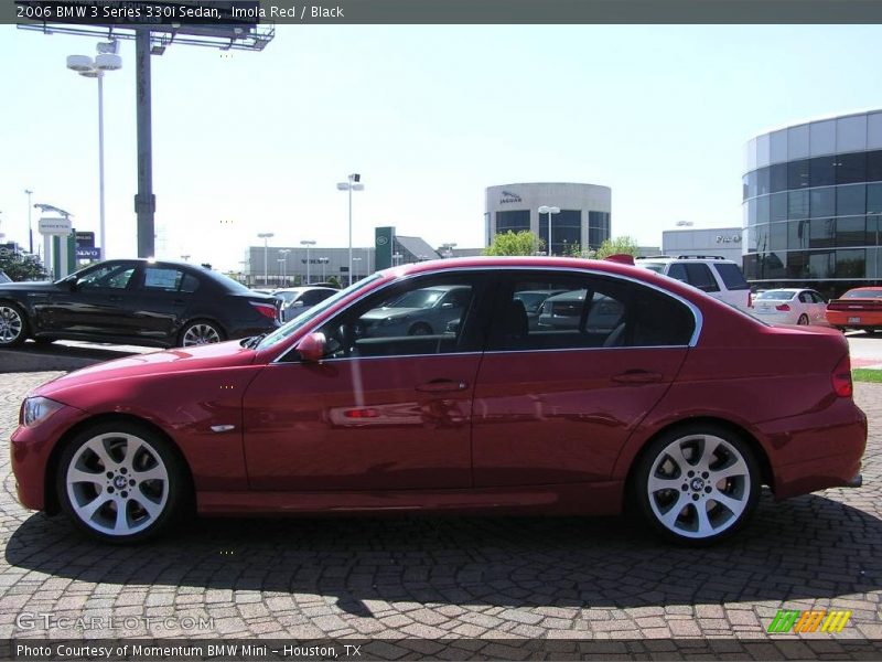 Imola Red / Black 2006 BMW 3 Series 330i Sedan