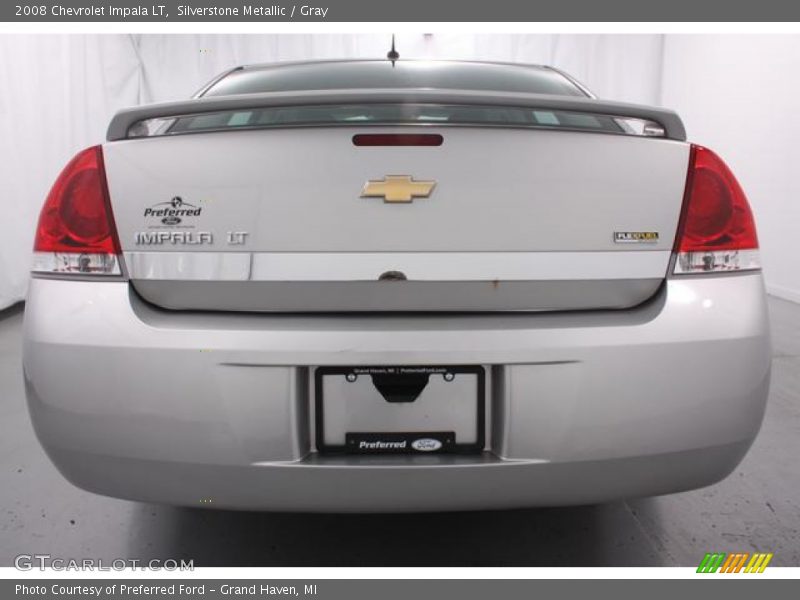 Silverstone Metallic / Gray 2008 Chevrolet Impala LT