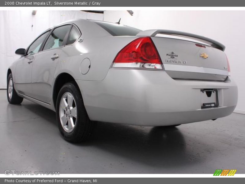 Silverstone Metallic / Gray 2008 Chevrolet Impala LT