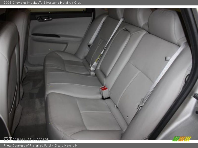 Silverstone Metallic / Gray 2008 Chevrolet Impala LT
