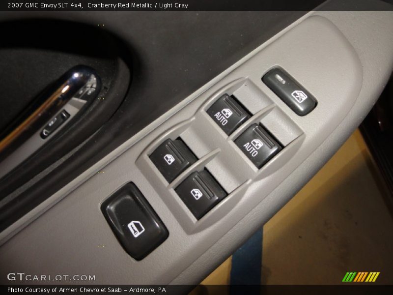 Cranberry Red Metallic / Light Gray 2007 GMC Envoy SLT 4x4