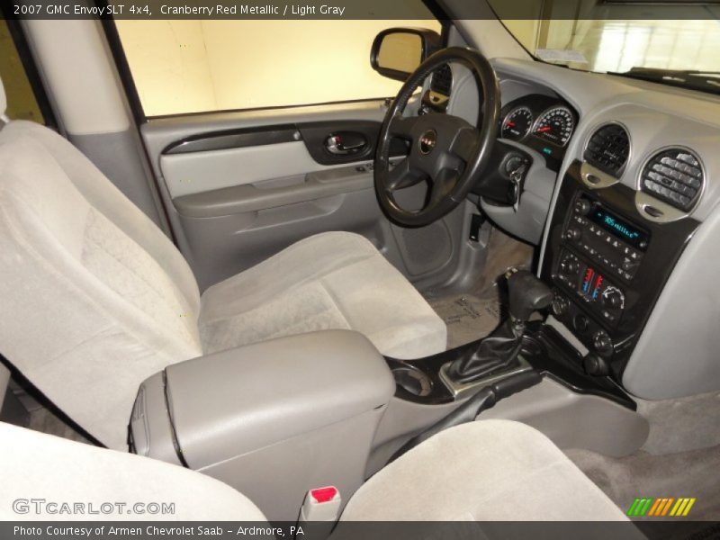 Cranberry Red Metallic / Light Gray 2007 GMC Envoy SLT 4x4