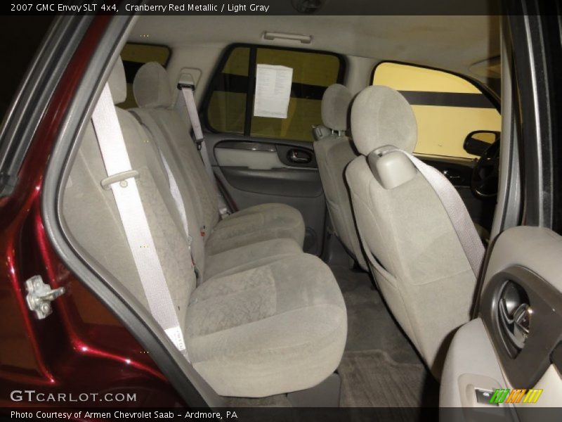 Cranberry Red Metallic / Light Gray 2007 GMC Envoy SLT 4x4